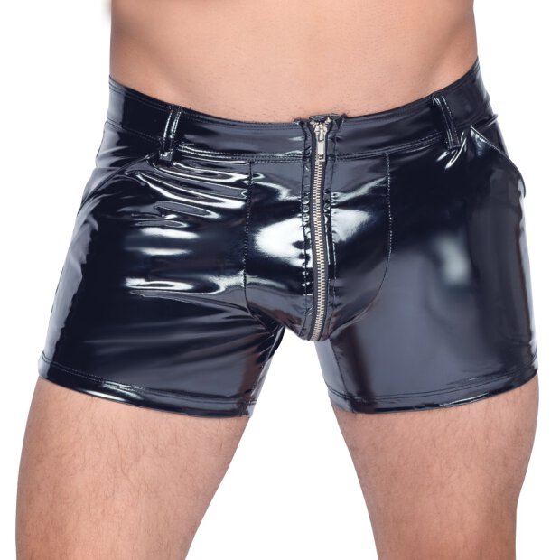 Lack Herren Pants mit Reißverschluss S - 2XL
