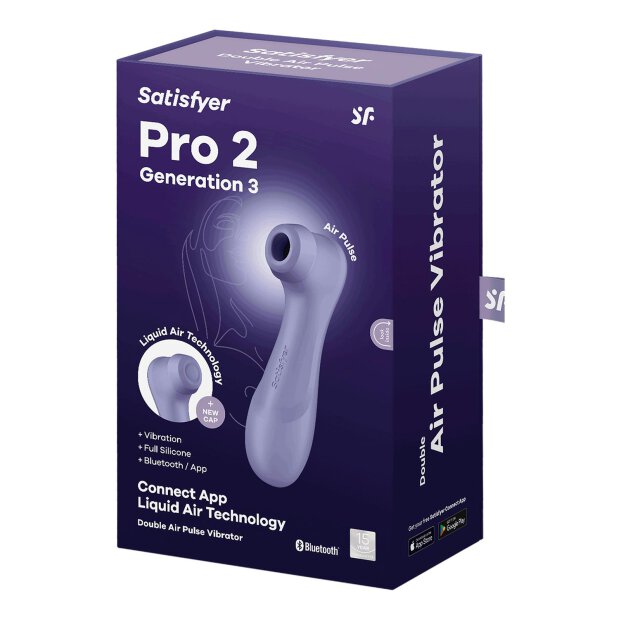 Satisfyer Pro 2 Generation 3 Bluetooth Lilac