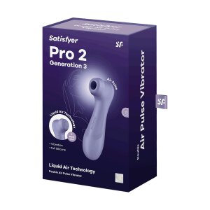 Satisfyer Pro 2 Generation 3 With Liquid Air Lilac