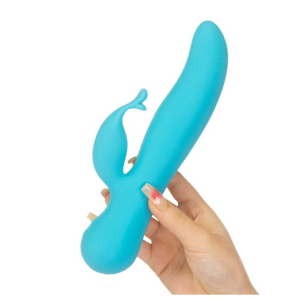 Swan The Kissing Swan Rotating & Vibrating Blue