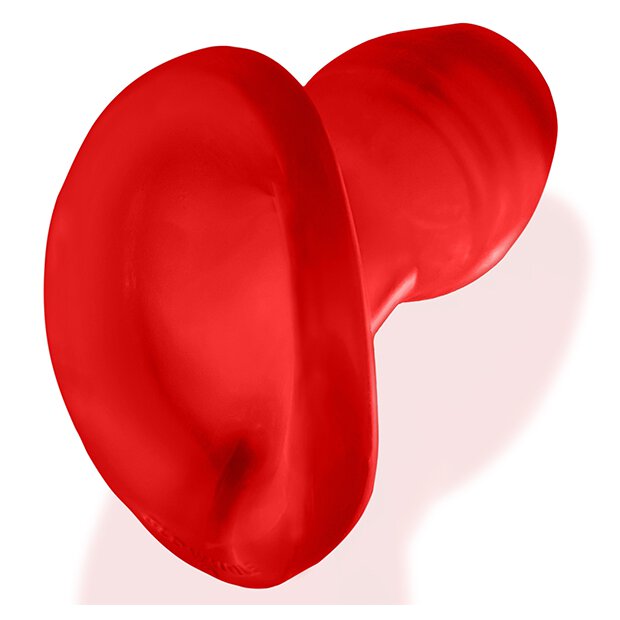 Oxballs - Glowhole-2 Hollow Buttplug with Led Insert Red Morph Large