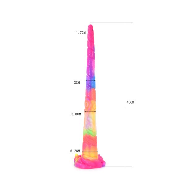 Kiotos Monstar Dildo Beast 73 Glow in de Dark 45cm