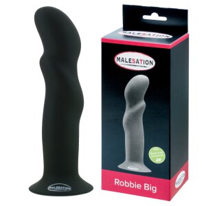 MALESATION Robbie Dildo Large Black - 19,7 cm