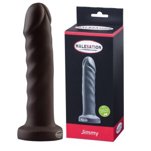 MALESATION Jimmy Dildo Black  - 17,7 cm