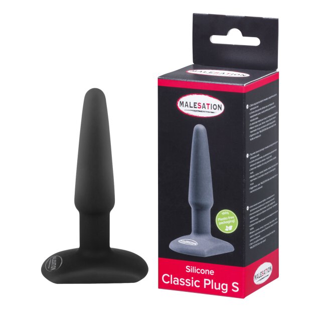 MALESATION Silicone Classic Plug S - 2,3 cm