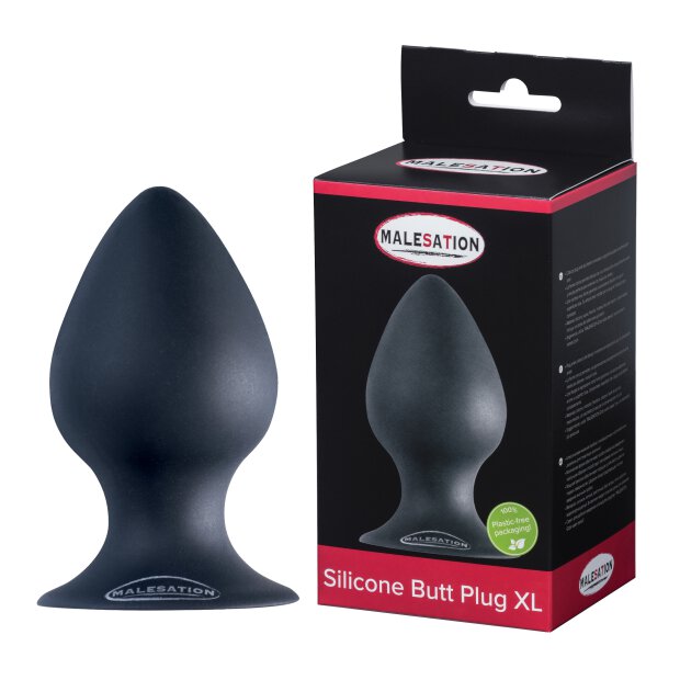 MALESATION Silicone Butt Plug XL - 7,1 cm