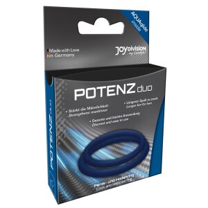 JOYDIVISION POTENZduo Penisring blau, klein S