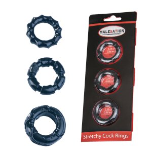 MALESATION Stretchy Cock Rings