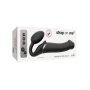 Strap-on-me Vibrating bendable strap-on black L