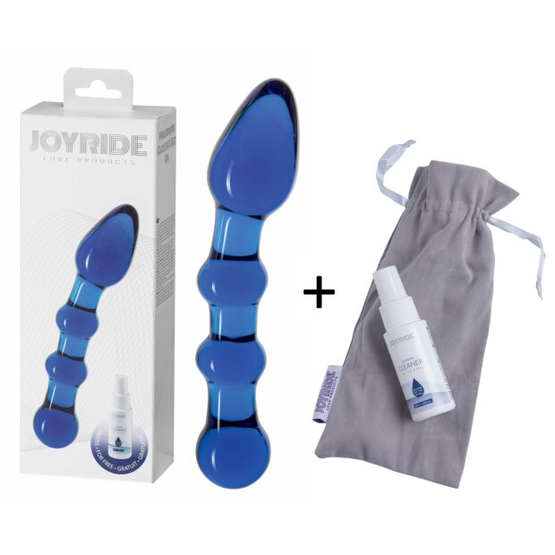 JOYRIDE Premium GlassiX Set 04 bleu 19 cm