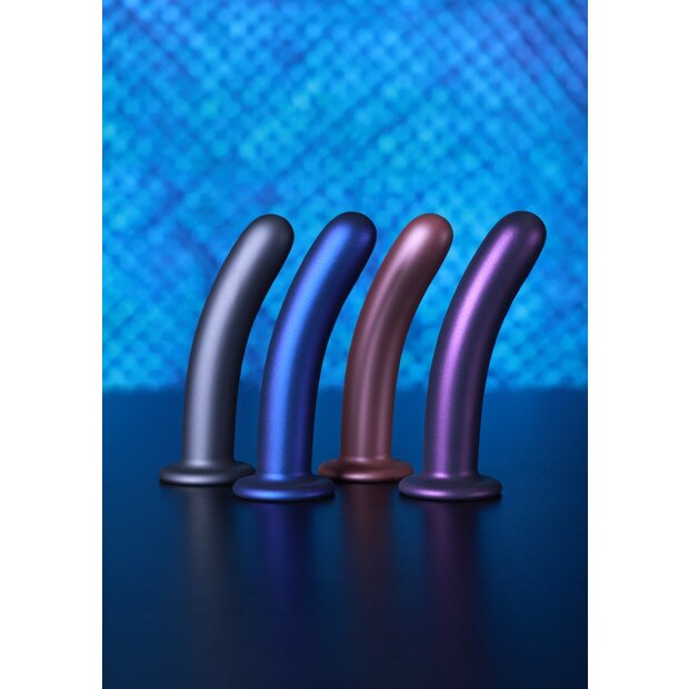 Shots Ouch! Soft silicone G-spot dildo gray 14.5 cm