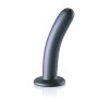 Shots Ouch! Soft silicone G-spot dildo gray 14.5 cm