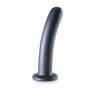 Shots Ouch! Weicher Silikon-G-Punkt-Dildo grau 17 cm