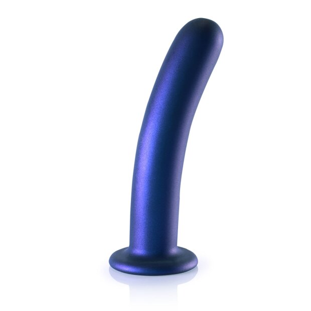 Shots Ouch! Weicher Silikon-G-Punkt-Dildo blau 17 cm