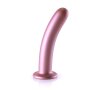 Shots Ouch! Weicher Silikon-G-Punkt-Dildo rosa 17 cm