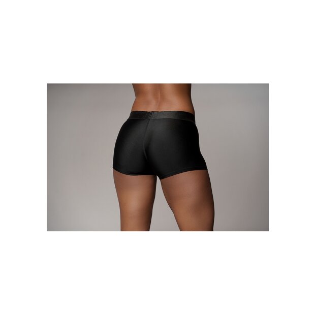 Shots Ouch! Vibrating strap-on boxer shorts M/L