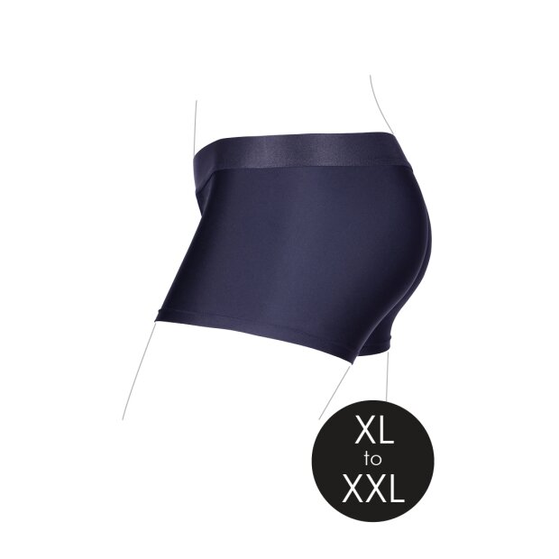 Shots Ouch! Vibrating strap-on boxer shorts XL/XXL