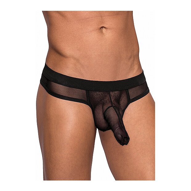 Hose Thong - Black - S/M