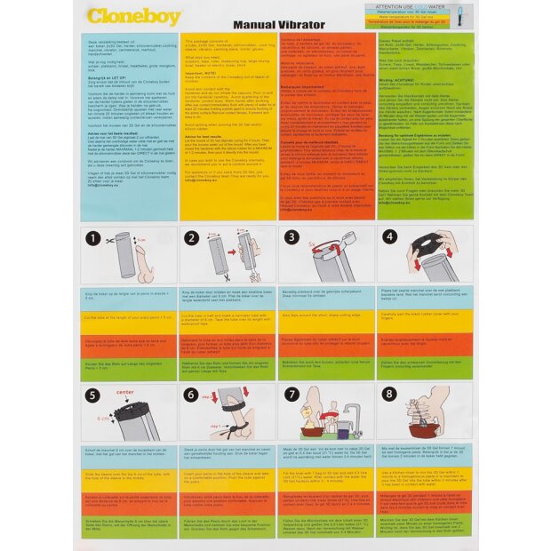 Cloneboy Vibrator Set Noir