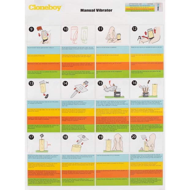 Cloneboy Vibrator Set Noir