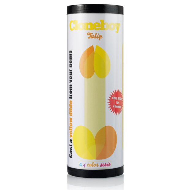 Cloneboy Dildo Tulip Yellow