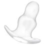 Addicted Toys Small Hollow Tunnel Butt Plug 7 cm Transparent