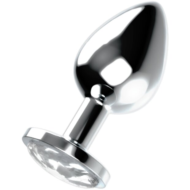 OHMAMA Plug anal cristalll L 4 cm