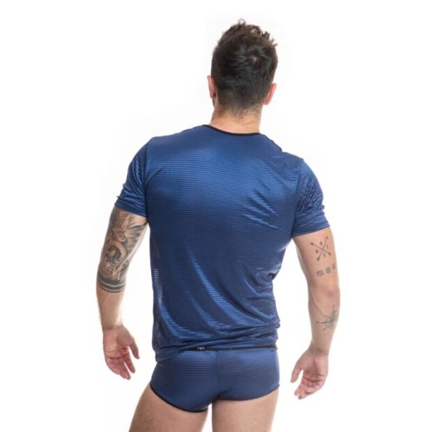 ANAIS Men Naval T-Shirt blau L