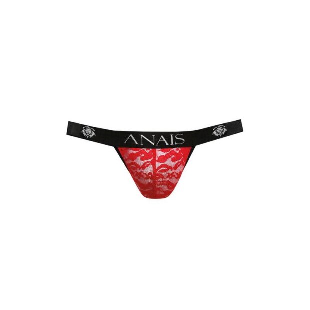 ANAIS Men Brave Rio jockstrap with lace pattern red XL