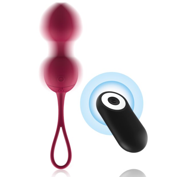 Cici Beauty Premium 3 Silikon Vibrierende Kegelperlen