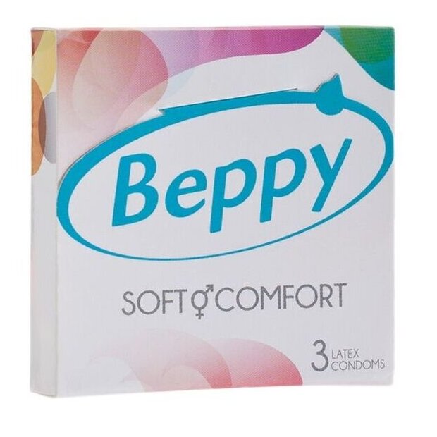 BEPPY SOFT AND COMFORT 3 CONDOMS