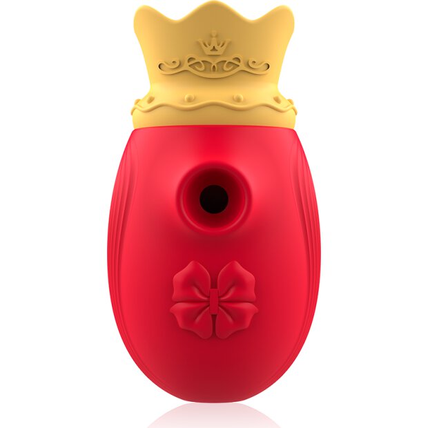 Intense Clit Stimulator 10 Licking And Suction Frequencies Red