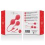 Intense love ball set in red