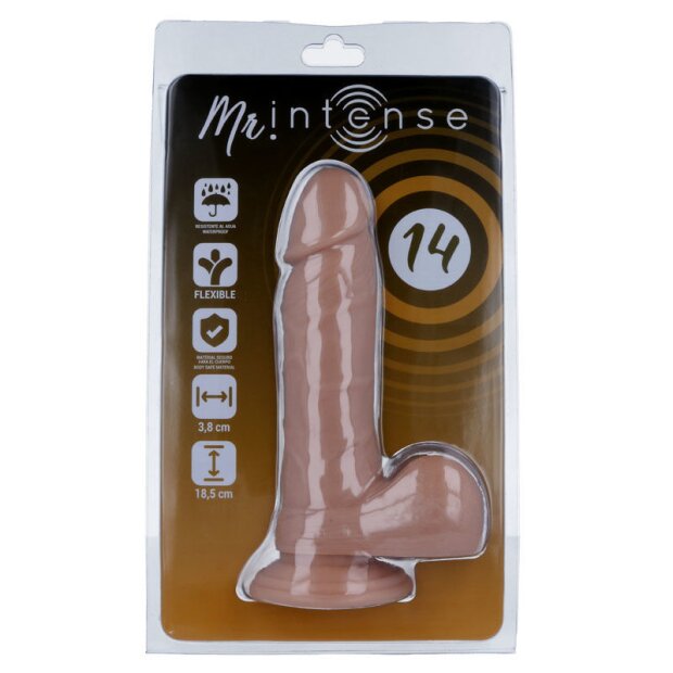 Intense Realistischer Penis Durchmesser 3,8 cm Länge 18,5 cm
