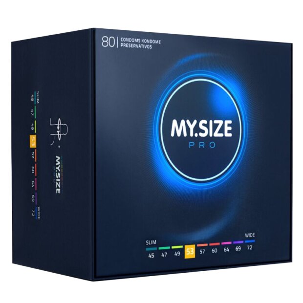 My Size Pro Condoms 53 mm 80 Units