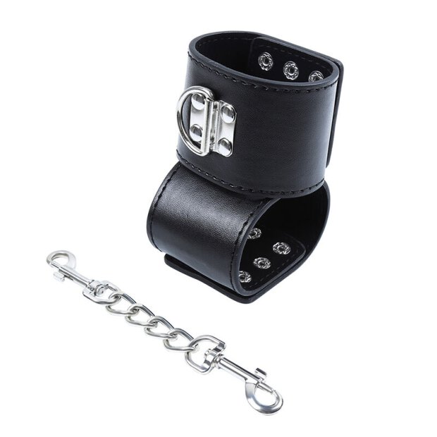 OHMAMA menottes avec rivets chaîne en argent