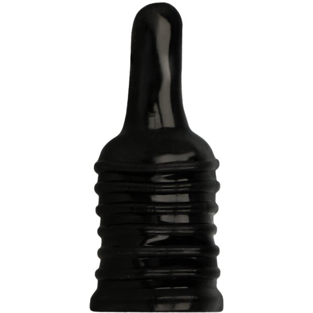 OHMAMA Anal Fingerhut aus Silikon Schwarz