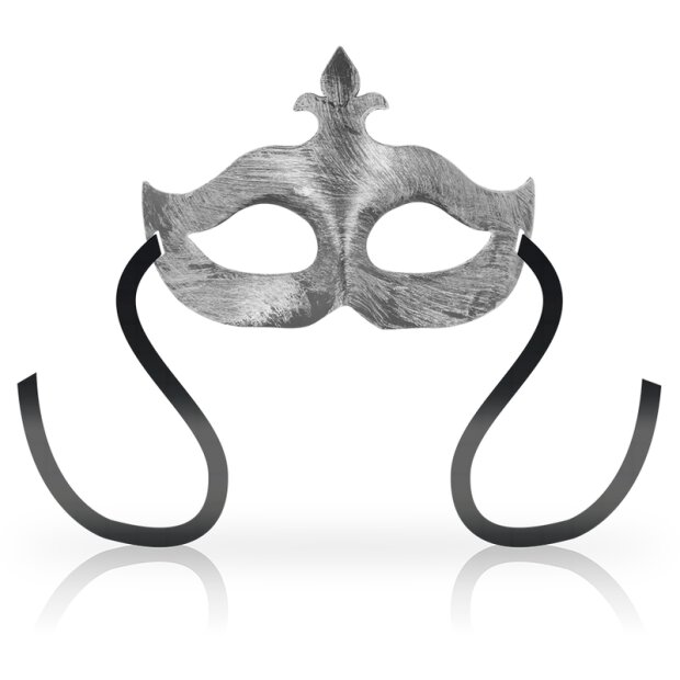 Ohmama Fleur de Lis mask silver