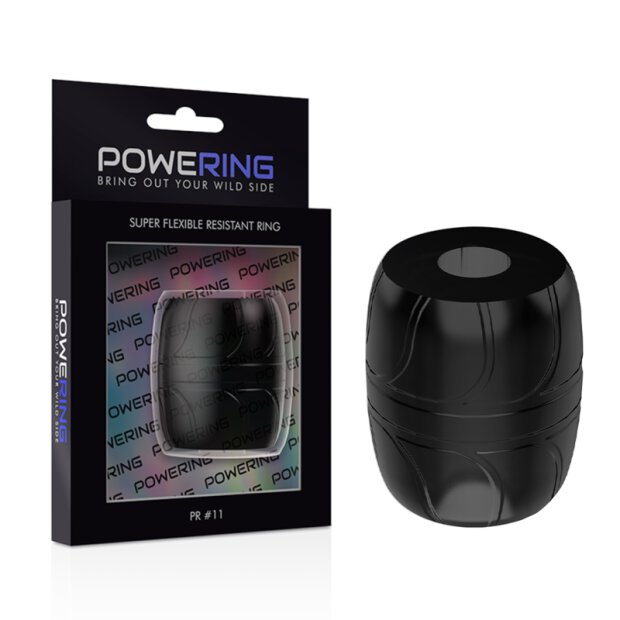 Powering penis & testicle ring 5 cm black PR11
