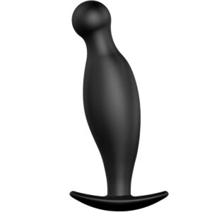 Pretty Love Silikon Anal Plug extra Stimulation schwarz 3 cm