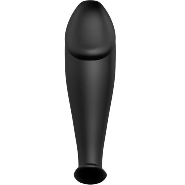 Pretty Love Silikon Anal Plug Penis-Design schwarz
