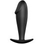 Pretty Love silicone anal plug penis design black
