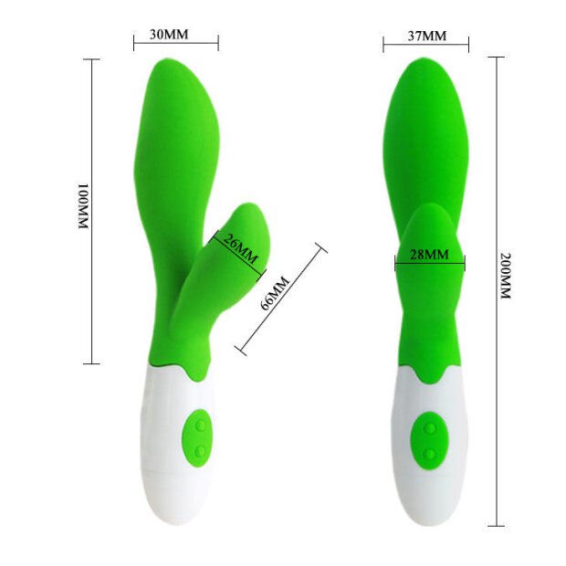 Pretty Love Flirtation Owen Vibrator grün