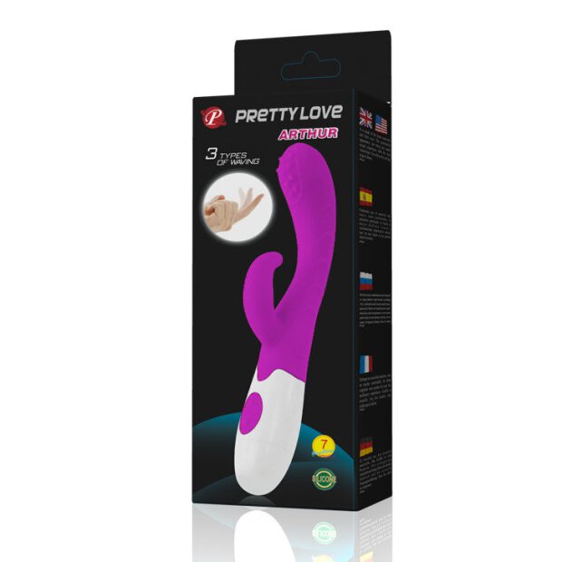 Pretty Love Arthur vibrateur point G rose