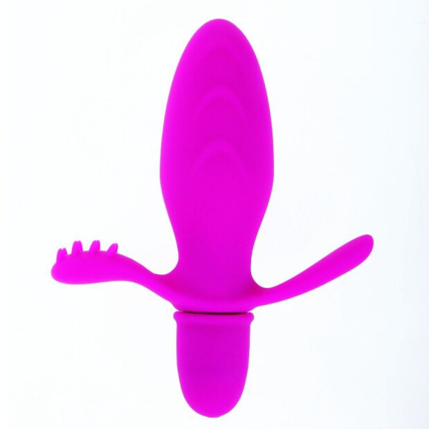 Pretty Love Flirtation Fitch Vibrator mit Klitoris Stimulation pink