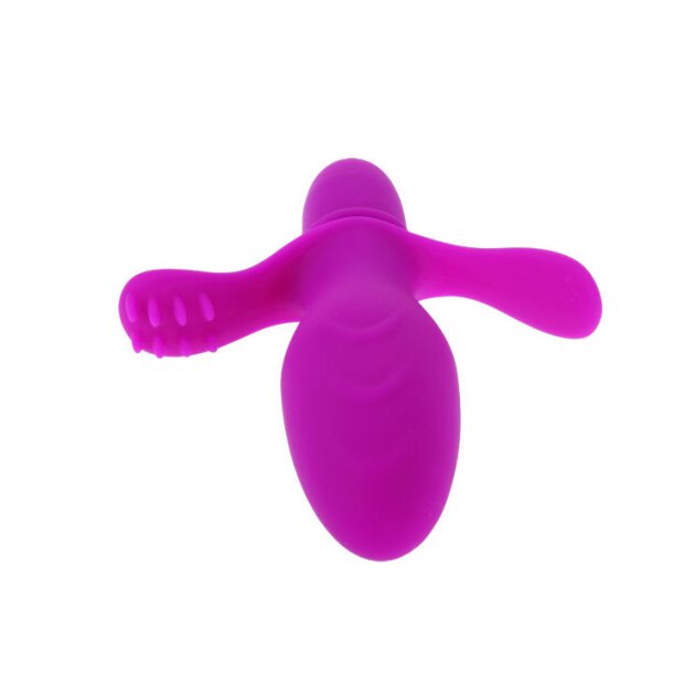 Pretty Love Flirtation Fitch Vibrator mit Klitoris Stimulation pink