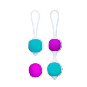 Pretty Love Flirtation Orgasmus Balls Deluxe rose, bleu
