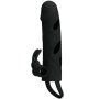 Pretty Love penis sheath with clitoral stimulation black 14 cm
