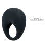 Pretty Love Trap Penisring mit Vibration schwarz