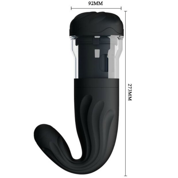 Pretty Love Male Breton Multifunktions Mastubator schwarz